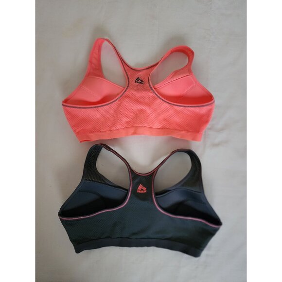 RBX Women's Racerback Activewear Sports Bra Gray & Pink Size Large Set Of 2 NWOT - Picture 6 of 7